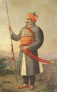 Raja Ravi Varma Maharana Prathap Singh Spain oil painting artist